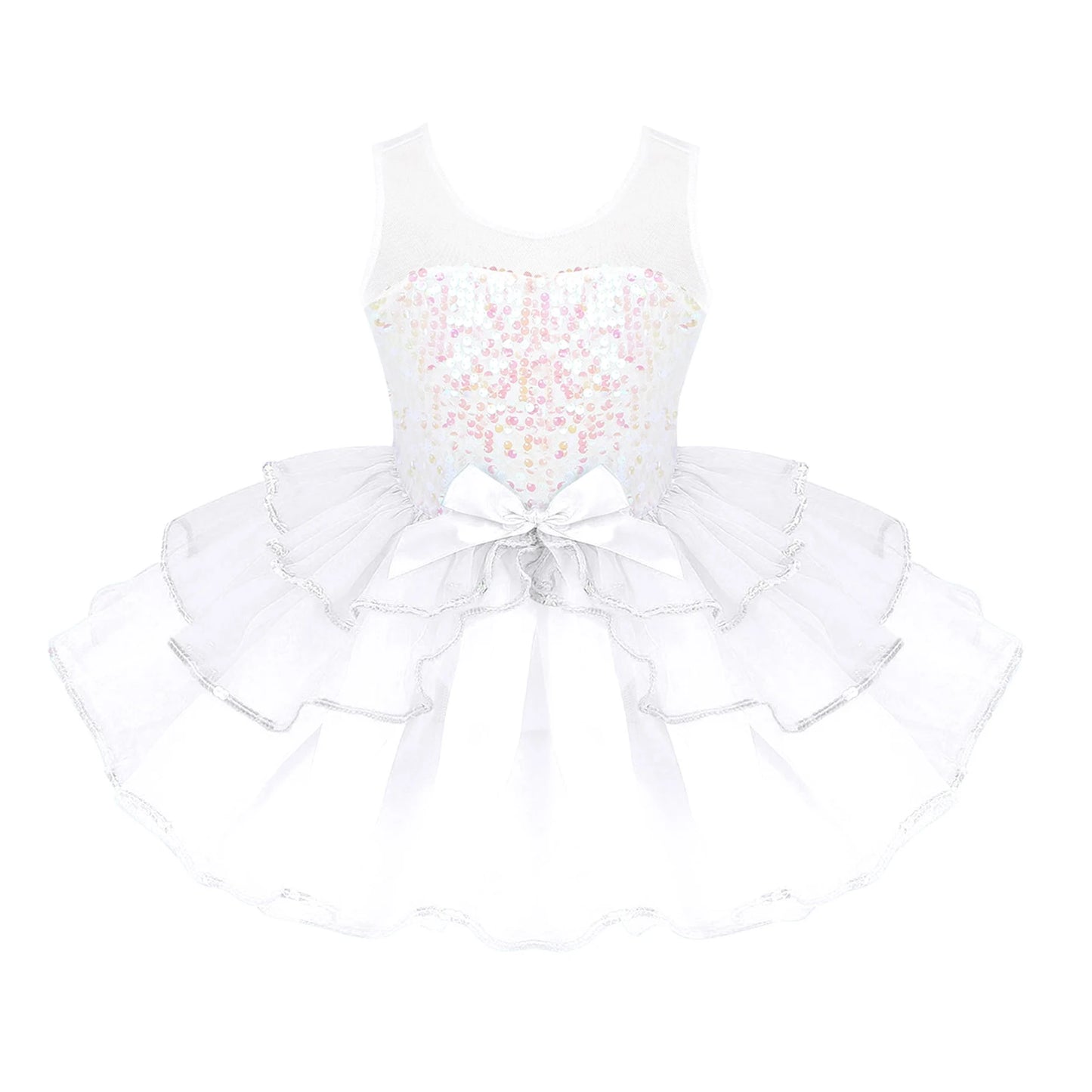 The Talulla Dress ballet dress white