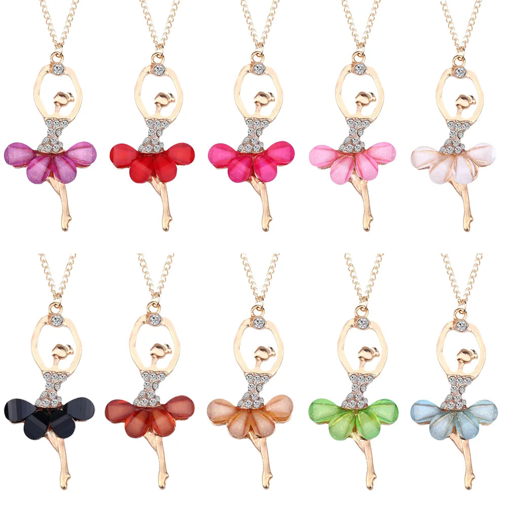 The Myra Ballerina Necklace colors