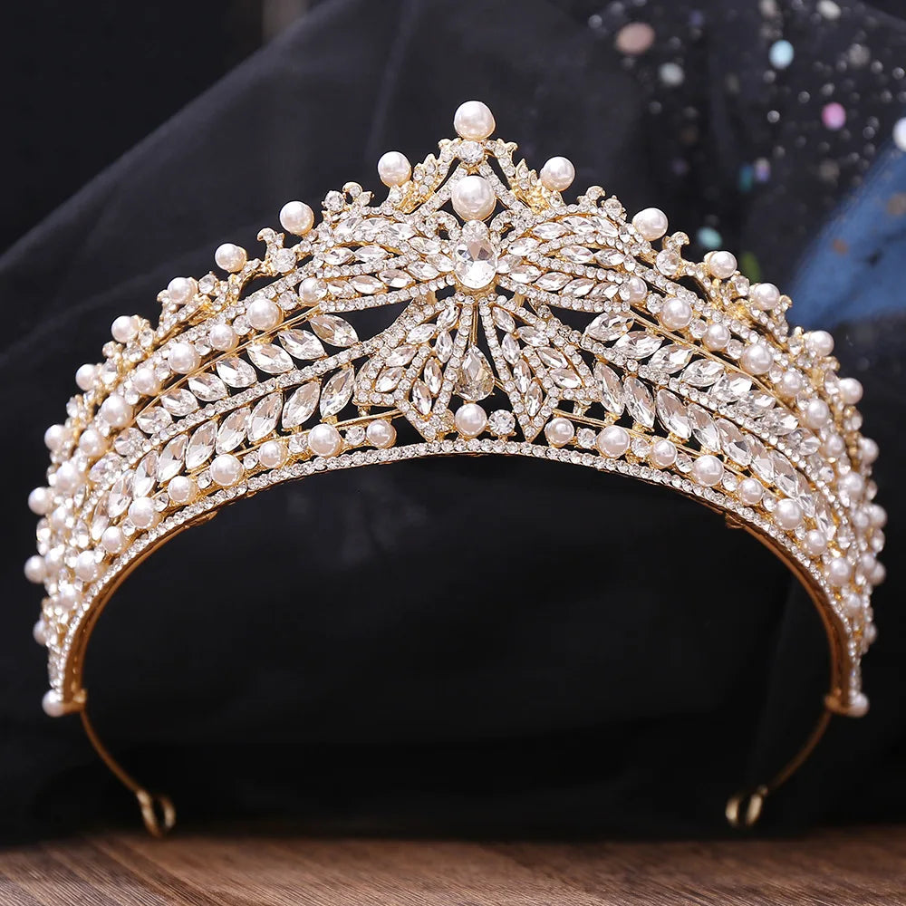 Crystal bow tiara for yagp and bridal