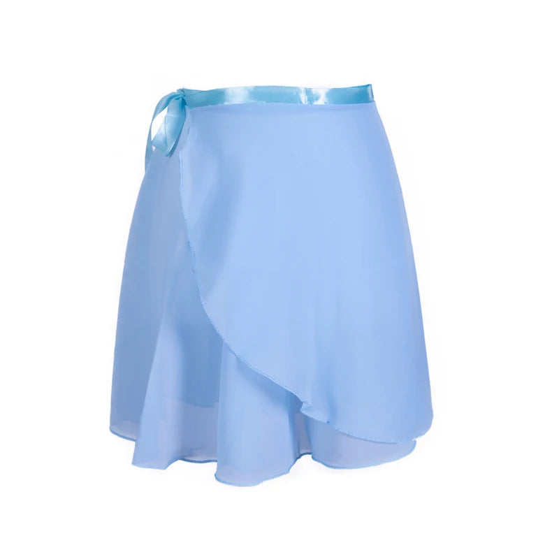 The Heidi Ballet Skirts blue chiffon