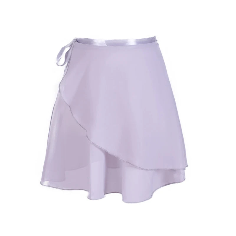 The Heidi Ballet Skirts grey chiffon
