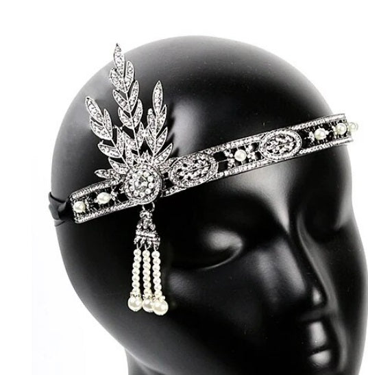 The Selma Crystal Headband Tiara bridal wedding ballet and YAGP