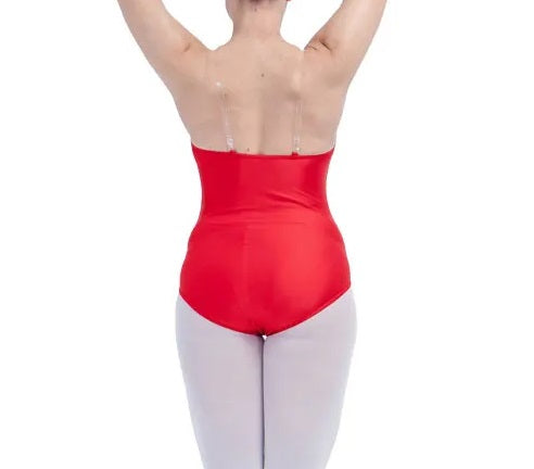 The Olivia Leotard camisole plunge neck