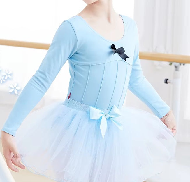 The Ari Leotard blue leotard ballet