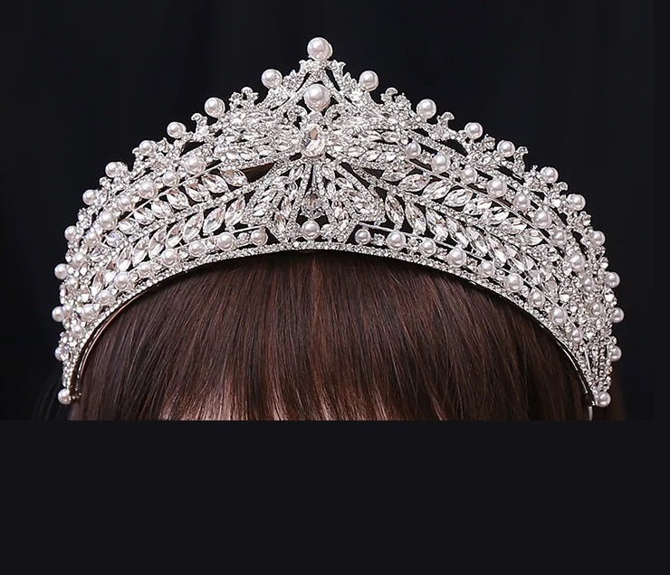 The Donella Bow Tiara crystal yagp and bridal