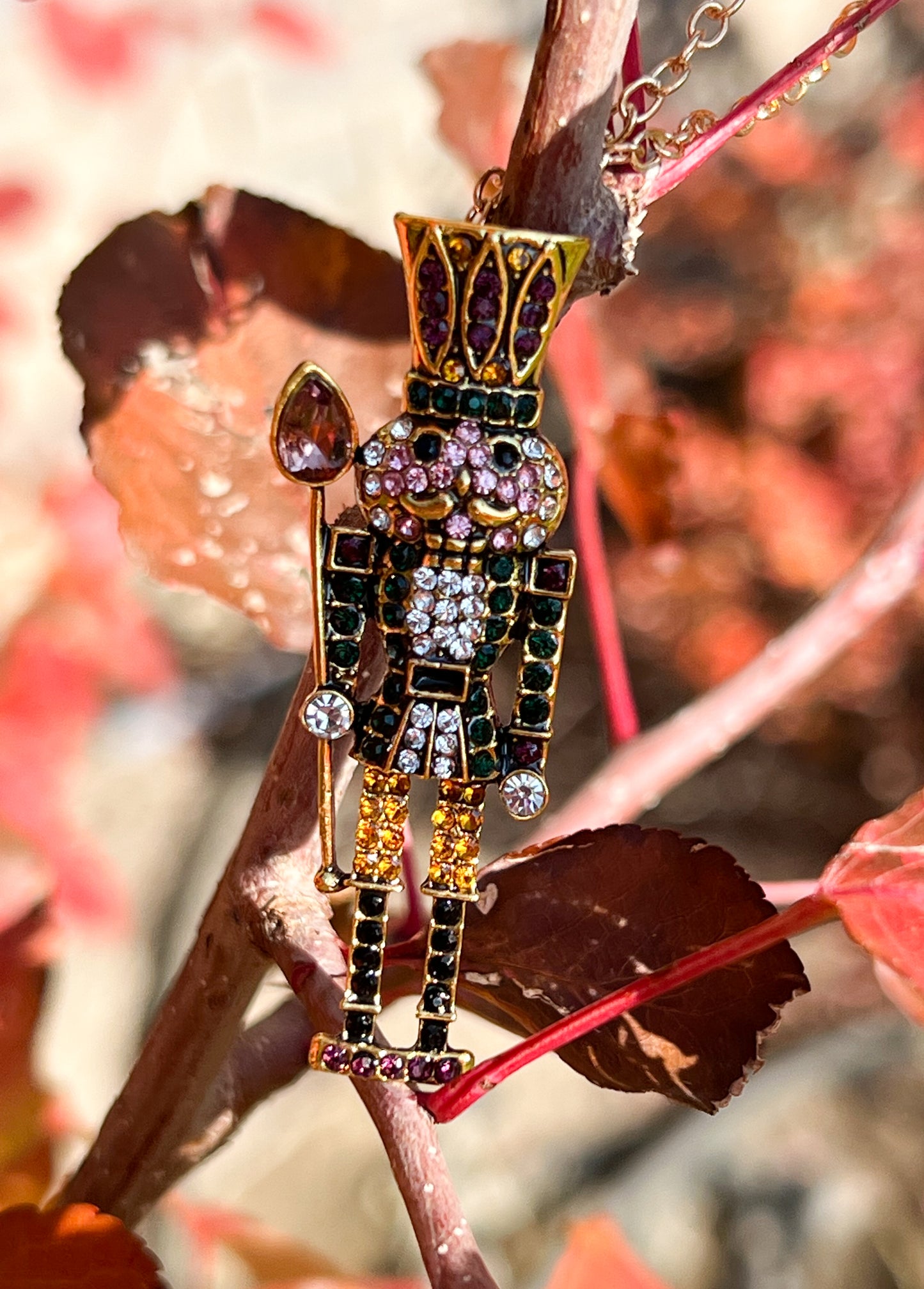 The Crystal Nutcracker Necklace ballet