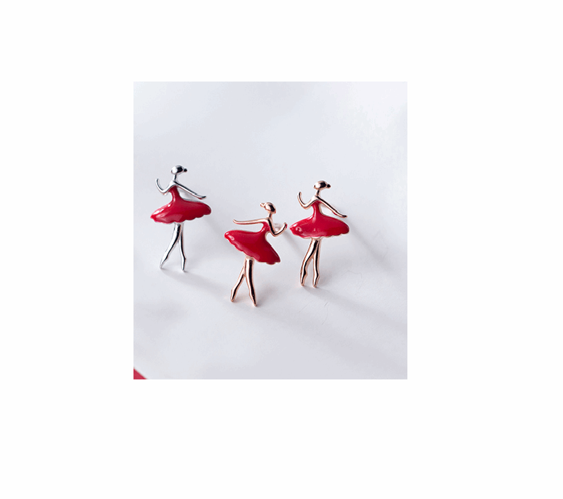 The Analia Ballerina Earrings - Exclusive Jewelry - Panache Ballet Boutique