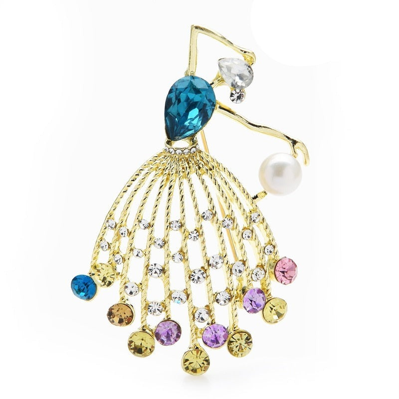ballerina brooch pin YAGP ballet