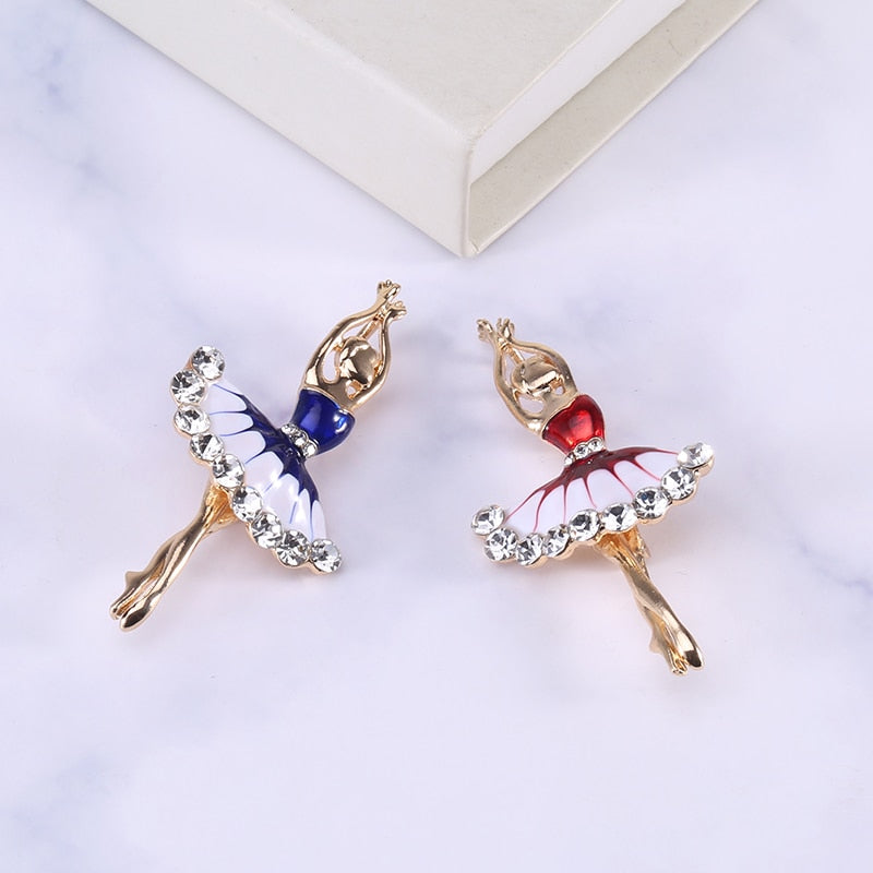 The Angelina Ballerina Brooch - Unique Ballet Accessories - Panache Ballet Boutique