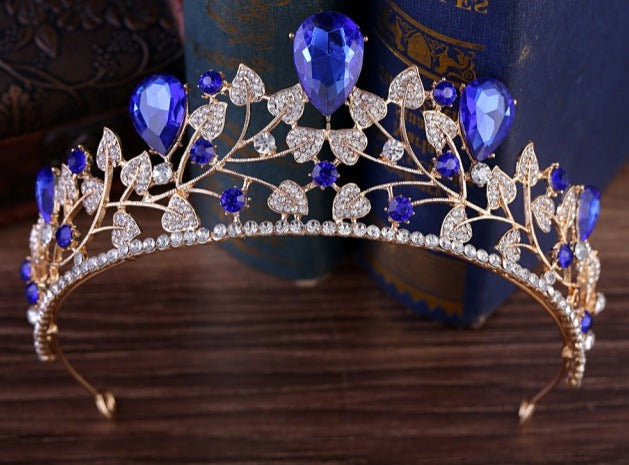 sapphire blue tiara. YAGP