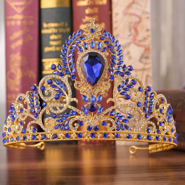 sapphire blue tiara. YAGP