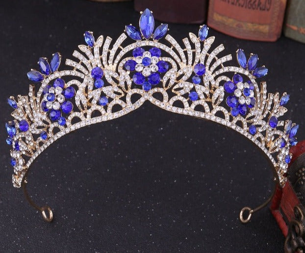 sapphire blue tiara. YAGP