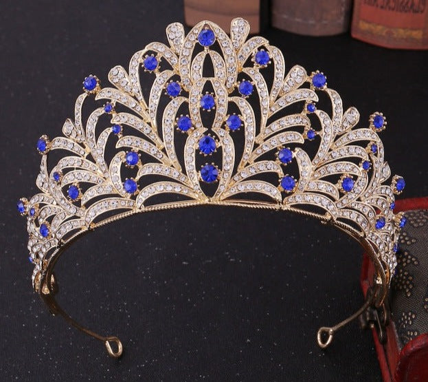 sapphire blue tiara. YAGP