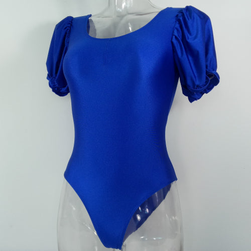 The Chelisse Leotard puff sleeve leotard. YAGP. ballet. Dance compeititon