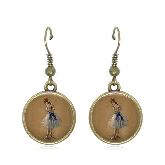 Degas Ballerina Earrings