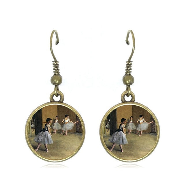 Degas Ballerina Earrings