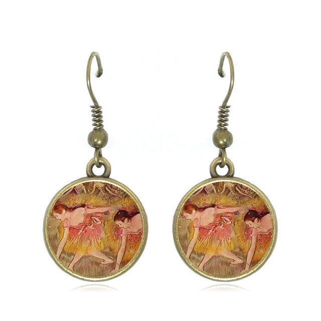 Degas Ballerina Earrings