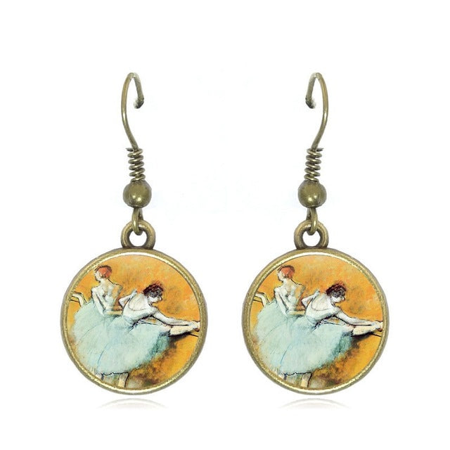The Degas Ballerina Drop Earrings