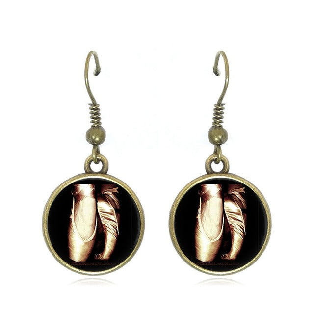 Pointe Shoe Earrings