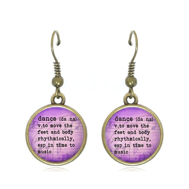 The Degas Ballerina Drop Earrings