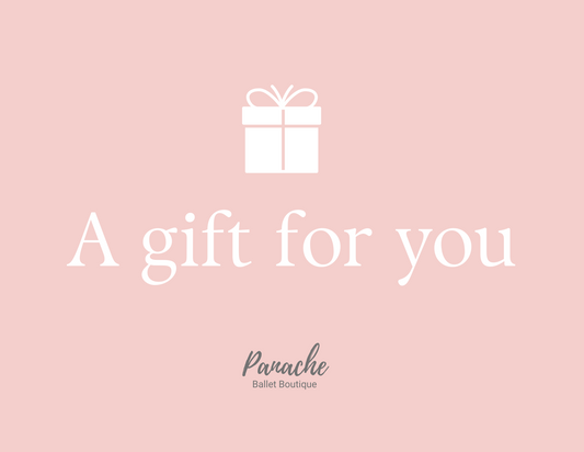 Panache Ballet Boutique-Geschenkkarte – perfekt für jeden Tänzer