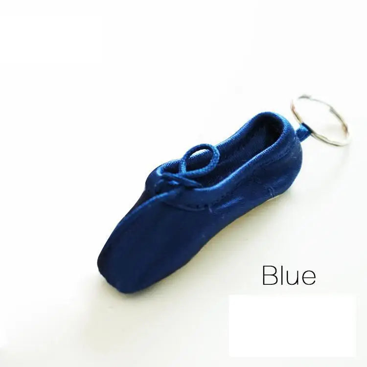 Porte-clés pour chaussures à pointes en satin - Accessoires de ballet uniques - Panache Ballet Boutique
