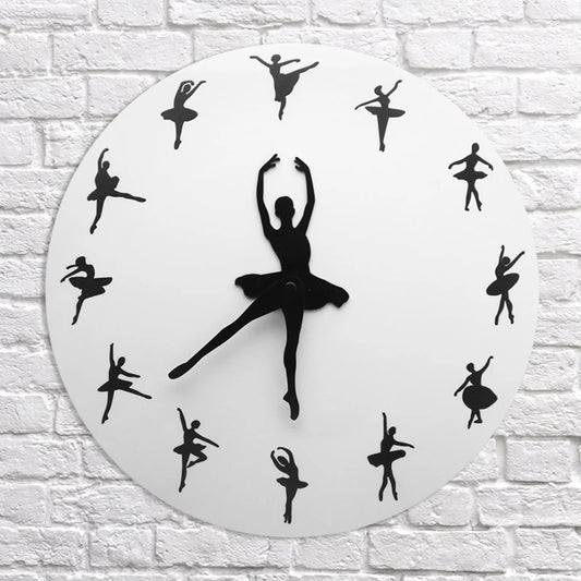 The Clarissa Ballerina Wall Clock