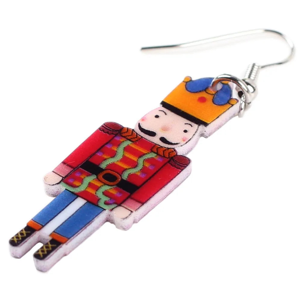 Der Nussknacker Prinz Ohrringe Acryl