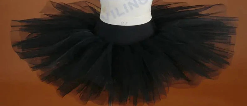 black ballet tutu on mannequin