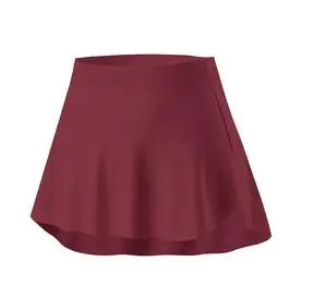 The Alva Skirt burgundy skirt