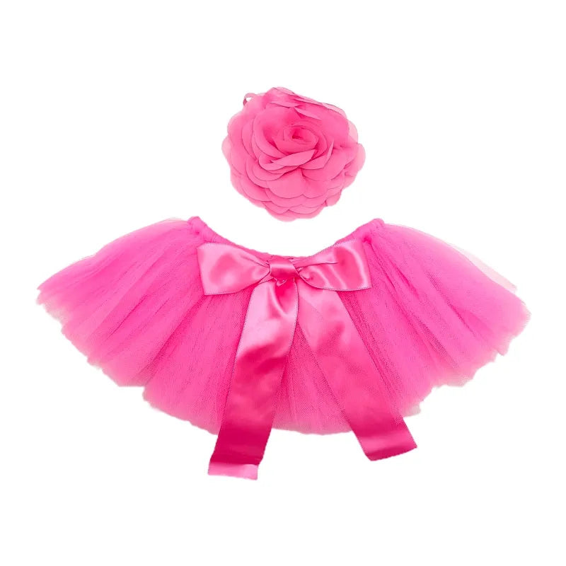 مجموعة Adalyn Newborn Tutu - ملابس باليه بأسعار معقولة لطفلك الصغير - Panache Ballet Boutique