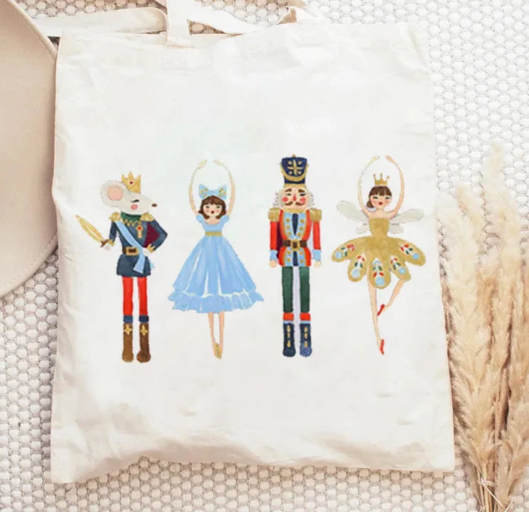 Nutcracker ballet tote bag
