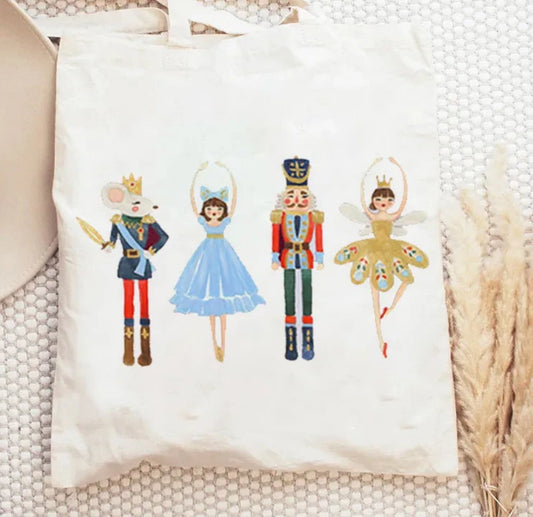 Nutcracker ballet tote bag
