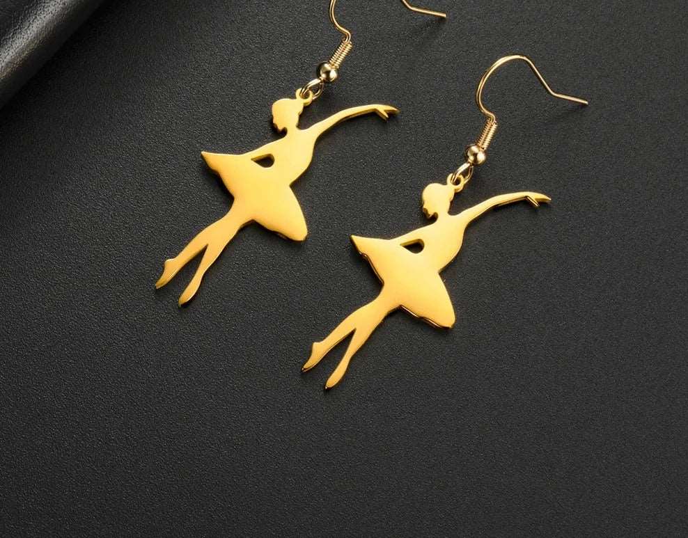 Die Angelica Ballerina-Ohrringe – Einzigartige Ballett-Accessoires – Panache Ballet Boutique