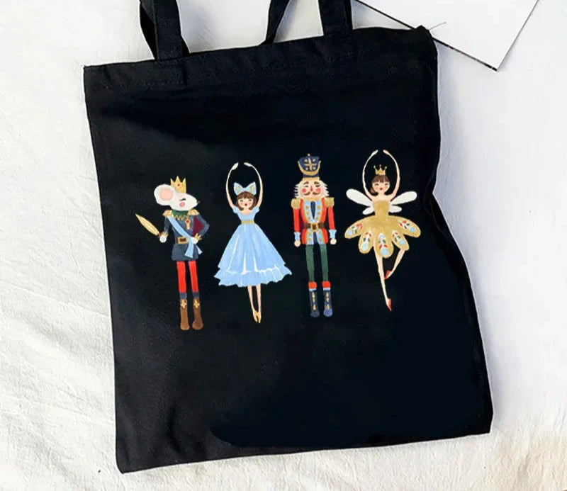 nutcracker ballet tote bag
