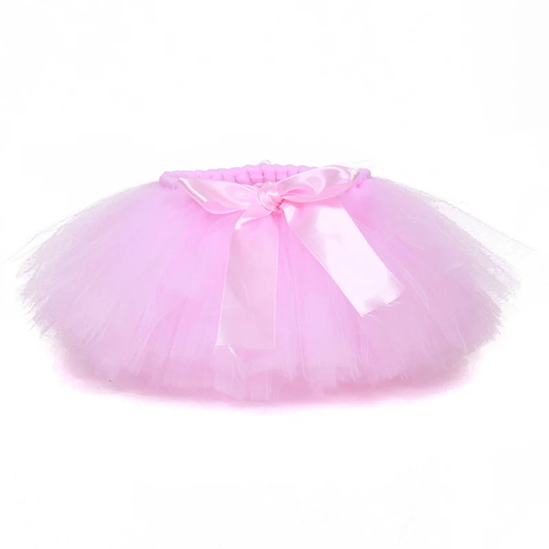Розовая детская балетная пачка