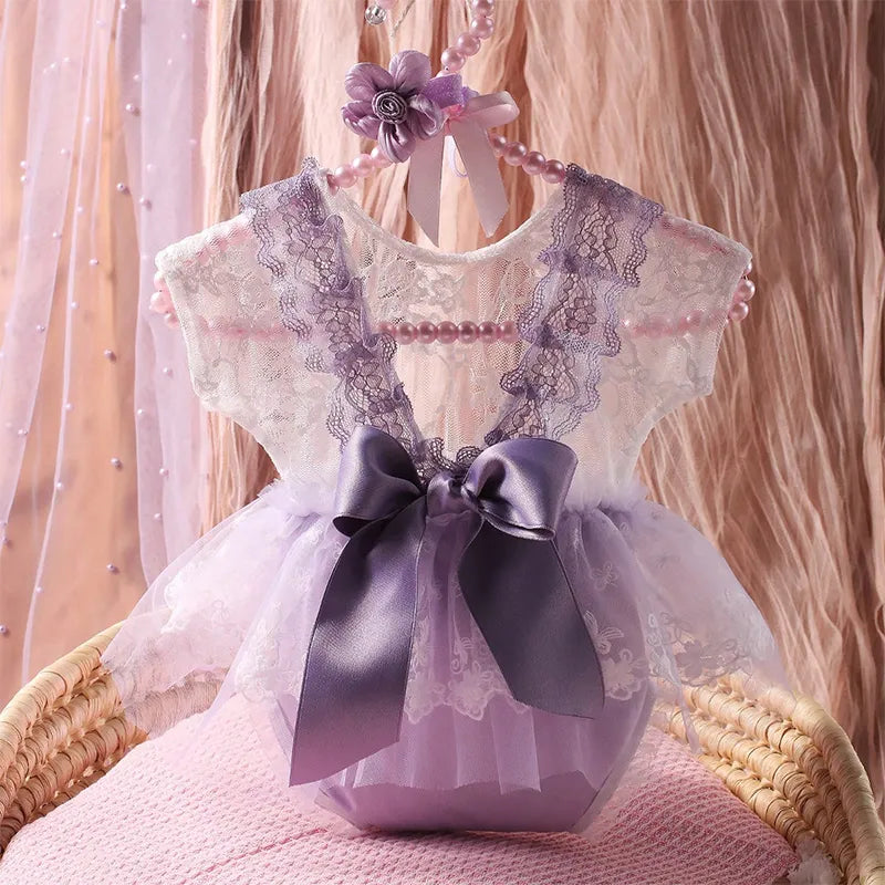 El vestido tutú para recién nacido Jacoba