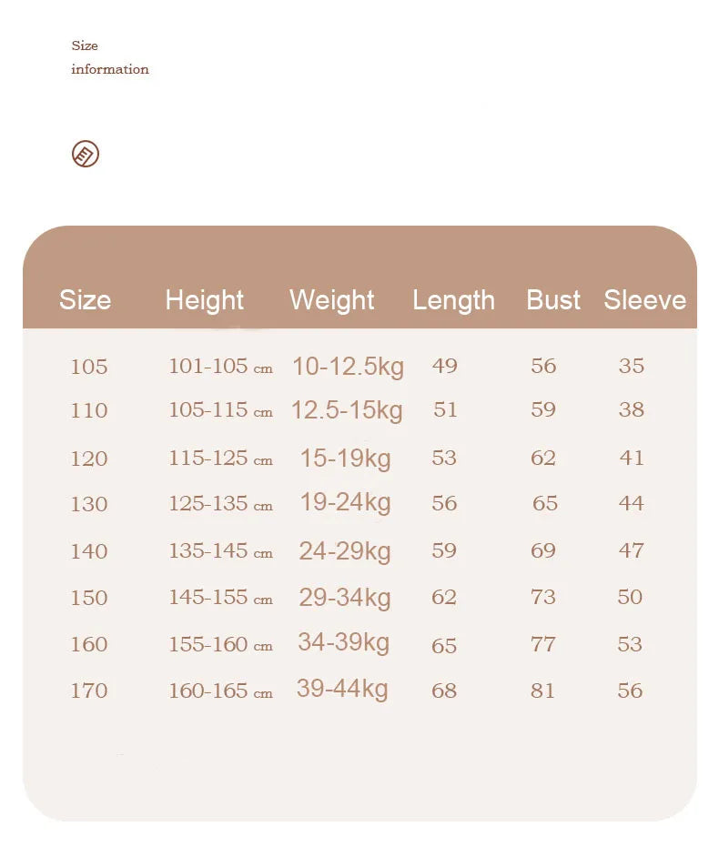 size chart for pinched front short sleeve velvet girl's bodysuit leotard