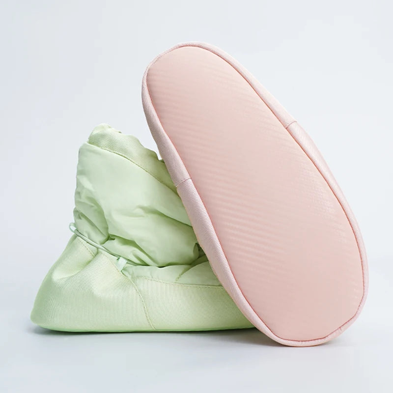 The Lizzie Warm Up Booties hellgrün