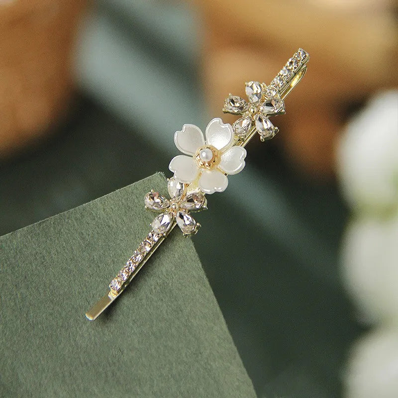 The Min-Ji Floral Bobby Pins