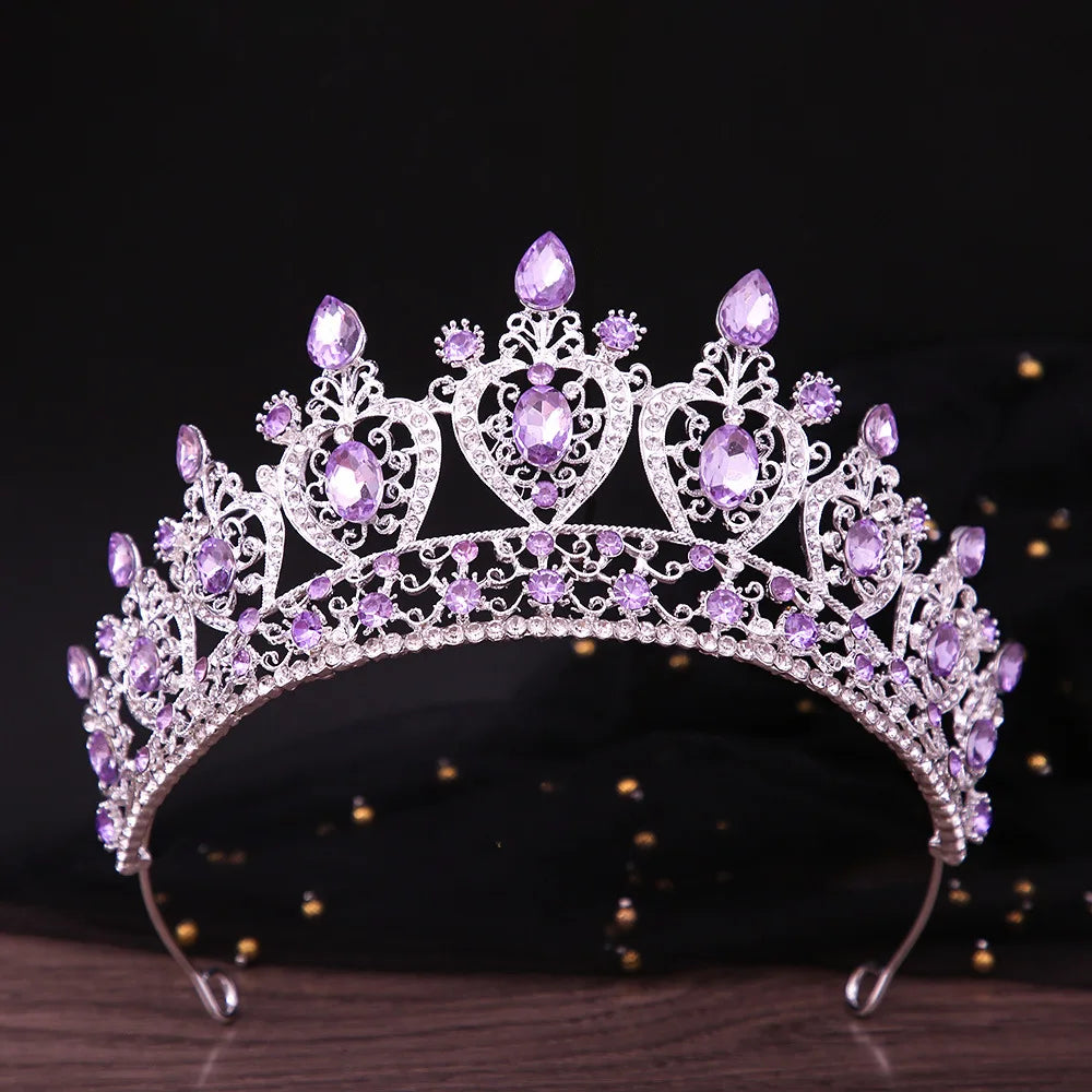 The Laoise Tiara crystal in silver setting