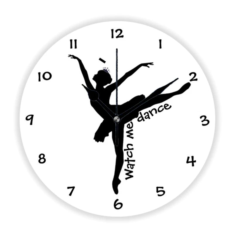 ballerina wall clock YAGP