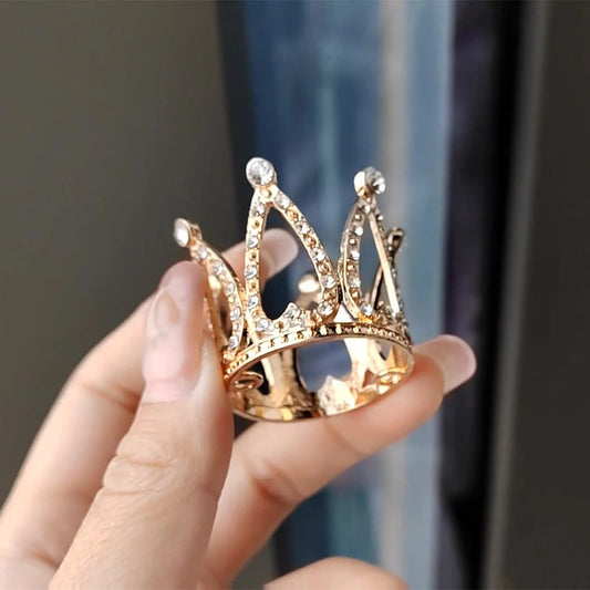 mini gold crown