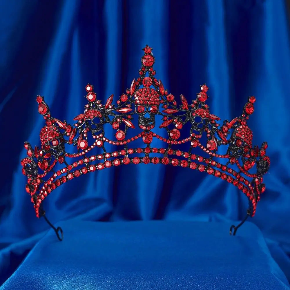 Red Crystal skull crown ballet