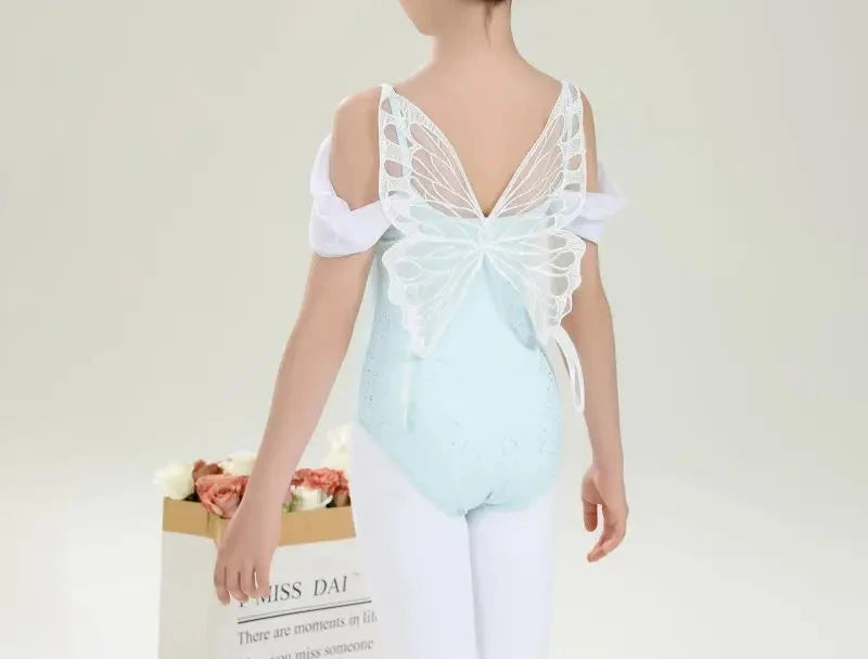Das Pamela Leotard/Bodysuit und Tutu Set weiß