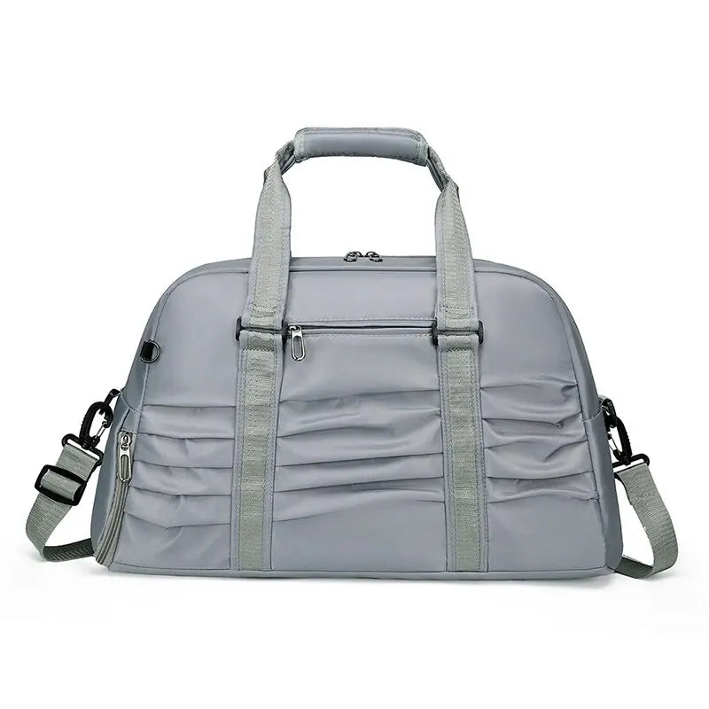 front of gray dance bag sports bag