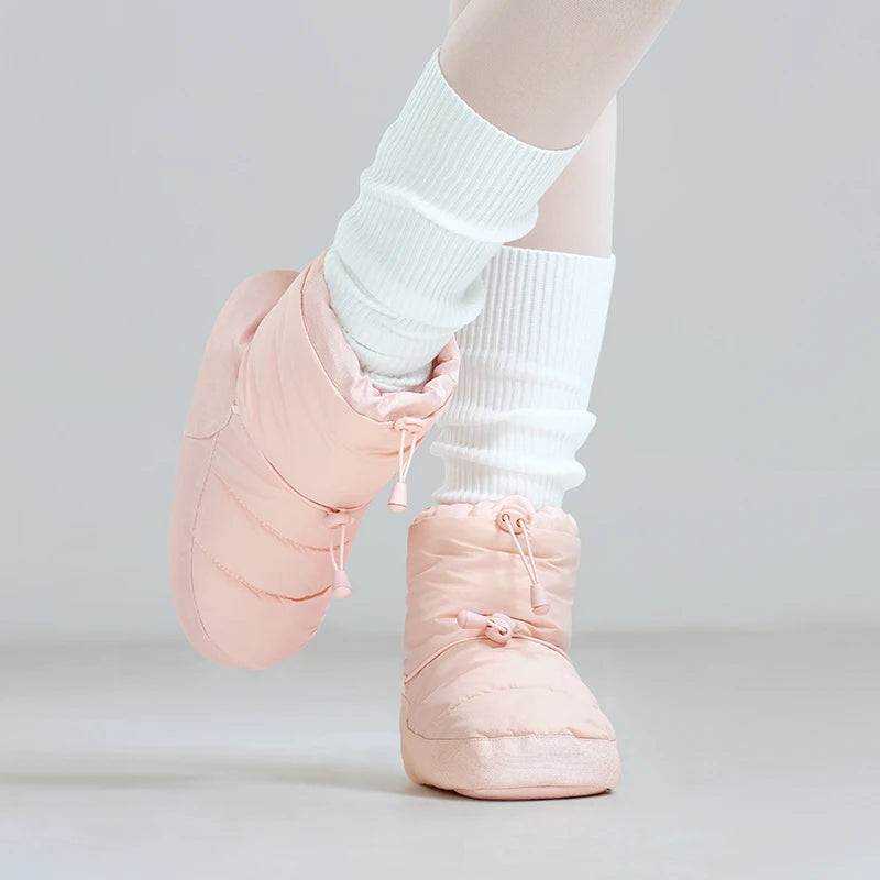 The Lizzie Warm Up Booties rosa