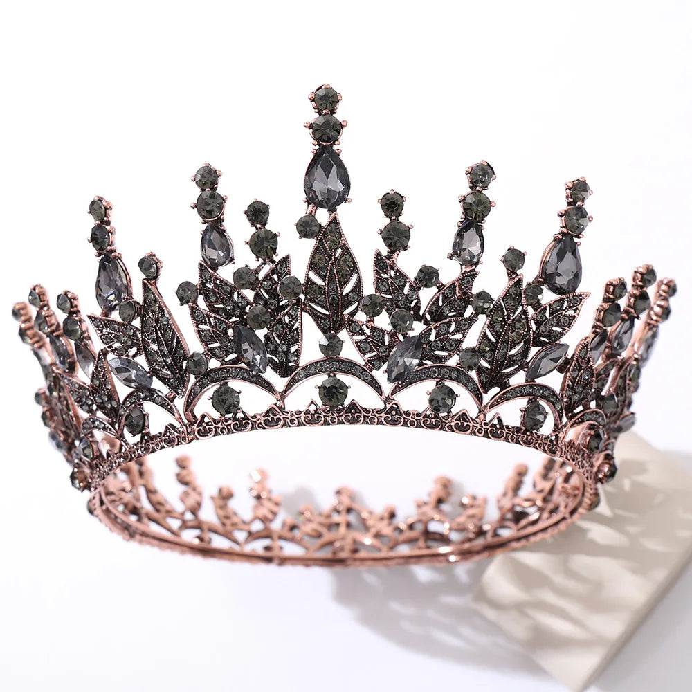 black crystal crown
