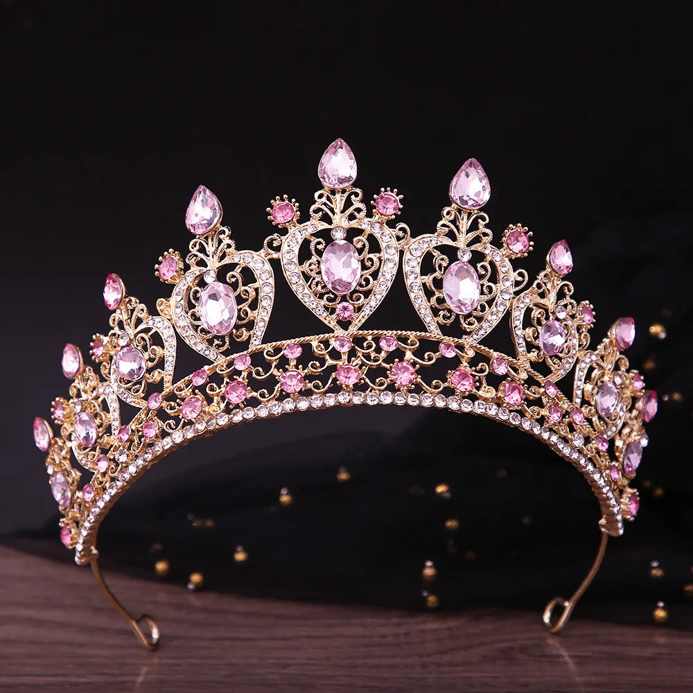 The Laoise Tiara crystal in gold setting