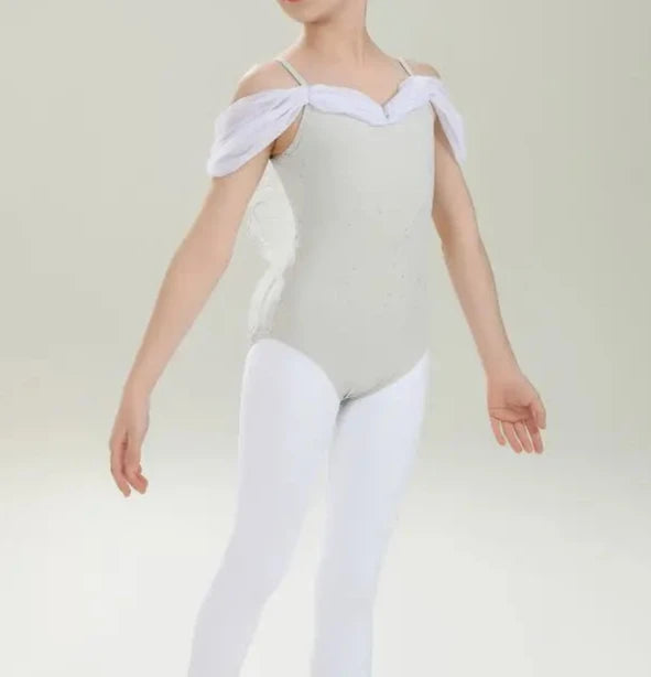 Das Pamela Leotard/Bodysuit und Tutu Set grau